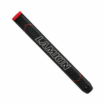 Putter Grip Lamkin Sink Rubber Straight Zwart Rood