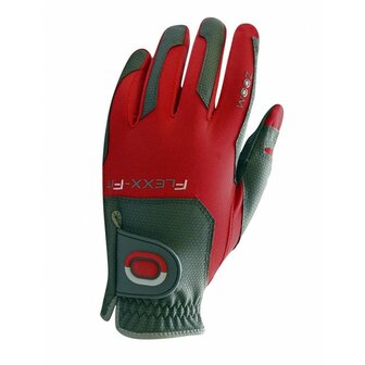 Zoom Flexx Fit Dames Golf Handschoen Charcoal Rood