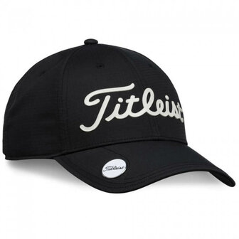 Titleist Performance Ball Marker Cap Black White