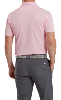 Footjoy Stretch Pique Heren Polo Shirt Roze