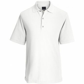 Greg Norman Performance Micro Pique Golf Polo White