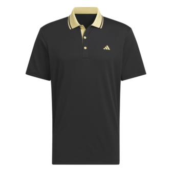 Adidas Polo de golf U365T TK pour homme Noir