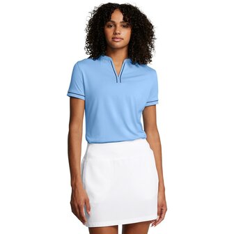 Under Armour Dames Playoff 3.0 Novelty Polo Horizon Blue