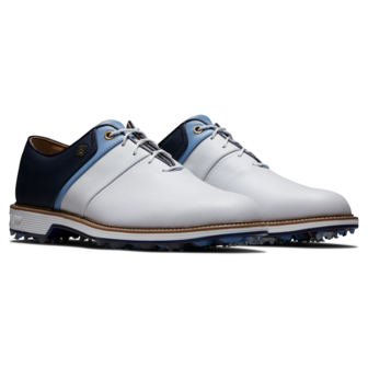 Golfschoenen Footjoy Dryjoys Premiere Series Heren Wit Navy Blauw