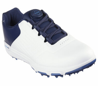 Skechers Go Golf Pro 6 SL Twist  Wit Charcoal Heren Golfschoenen