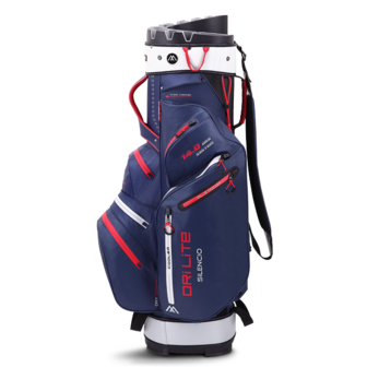 Cartbag Big Max Silencio 2 Dri Lite Navy Silver Red