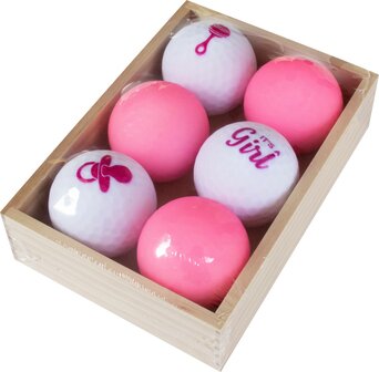 Golfballen Gift Set It&#039;s a Girl