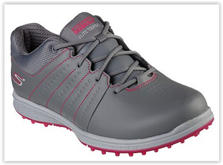 Skechers Go Golf Elite Tour SL Grey Pink