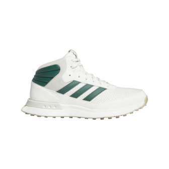 Chaussure de golf Adidas S2G Sl Mid pour Unisex  Blanc cass&eacute; Vert