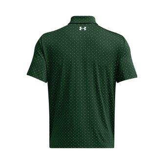 Under Armour Playoff Golfpolo 3.0 Printed-Forest Green