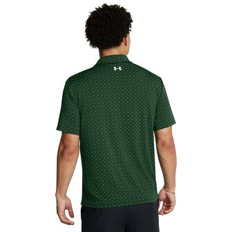 Under Armour Playoff Golfpolo 3.0 Printed-Forest Green