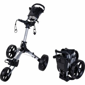 Fastfold Smart Golftrolley Zilver