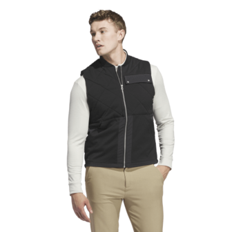  Adidas golfbodywarmer Heren Zwart