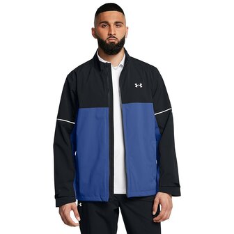 Under Armour Drive Regenjas Heren Kobalt Zwart