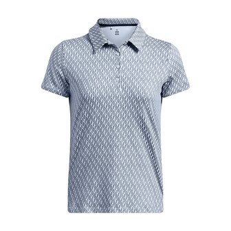 Polo Femme Imprim&eacute; Under Armour Playoff 3.0 Nimbus Bleu