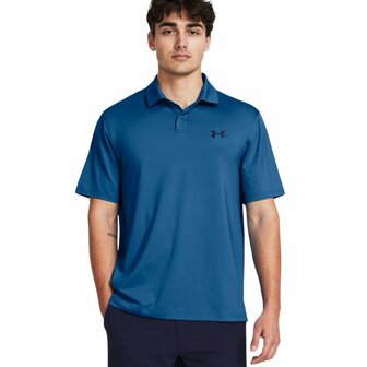 Under Armour T2G Golfpolo Photon Blue Navy