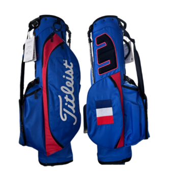 Titleist Players 4 Plus Stadry Standbag Blauw Rood