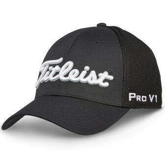 Titleist Tour Sports Mesh Cap Noir Blanc