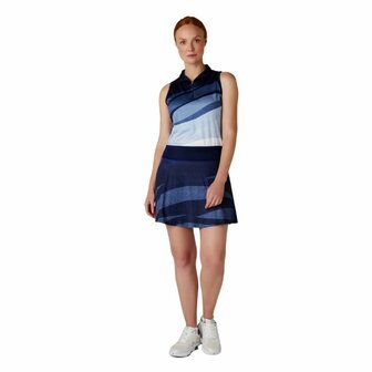 Callaway Gradient Wave Print 17&Prime; Flounce Golf Skort