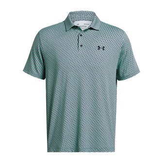 Under Armour Playoff Golfpolo 3.0 Printed-Links Starlight 