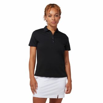 Dames Golfpolo Callaway Swingtech Zwart