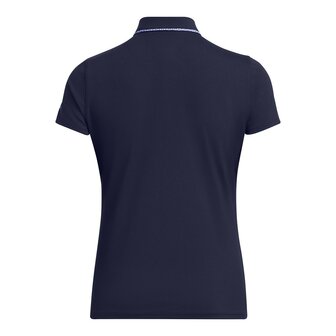 Dames Golfpolo Under Armour Iso-Chill SS Midnight Navy