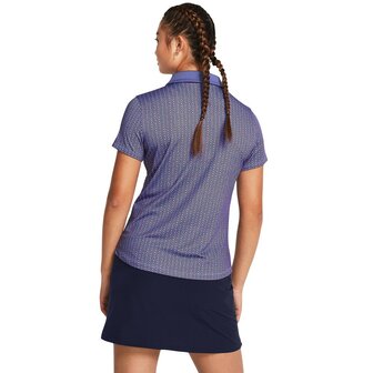 Dames Golfpolo Under Armour Playoff Ace Polo-Celeste Navy