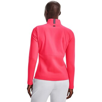 Under Armour Storm Daytona Full Zipp Pink Shock Dames Golfjas