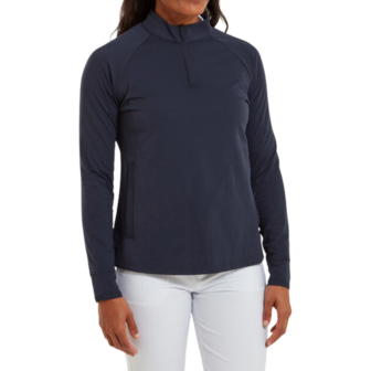 Footjoy Half Zip Dames Midlayer Navy