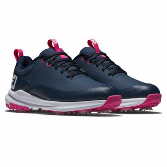 Footjoy Dames Golfschoenen Tour Rival Navy Pink