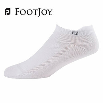 Footjoy ProDry Roll Tab Dames Golfsokken Wit