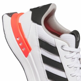 Adidas S2G SL 24 Kindergolfschoenen Wit Zwart Rood