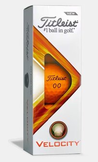 Velocity Titleist Golfballen Mat Oranje