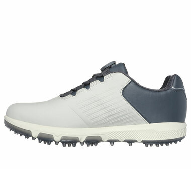 Skechers Go Golf Pro 6 SL Twist  Wit Charcoal Heren Golfschoenen