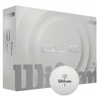 Wilson Staff Duo Soft Golfballen Wit