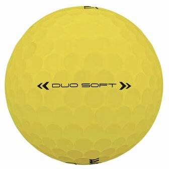 Wilson Staff Duo Soft Golfballen Geel 2025