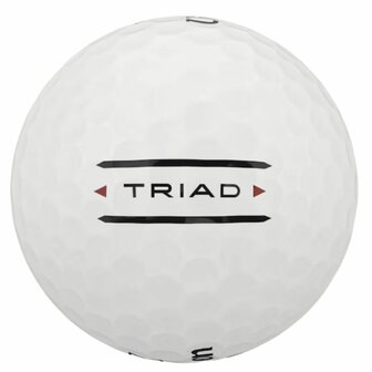 Wilson Staff Triad 3-delig Golfballen Wit