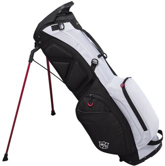 Wilson Staff EXO Lite Standbag Dynapower Zwart Wit Rood