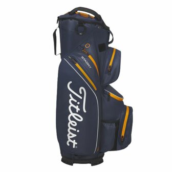 Cartbag Titleist Cart 14 StaDry Navy Marble Bonfire