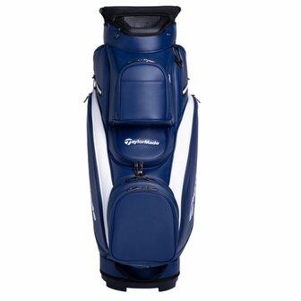 Taylormade Deluxe Cartbag Navy Wit