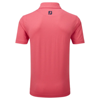 FootJoy Stretch Lisle Dot Print Heren Roze/Blauw