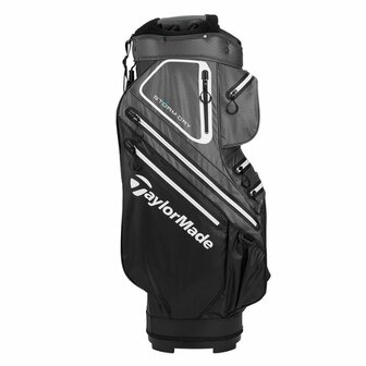 Taylormade TM23 Cartbag Storm Dry Waterproof Zwart Charcoal