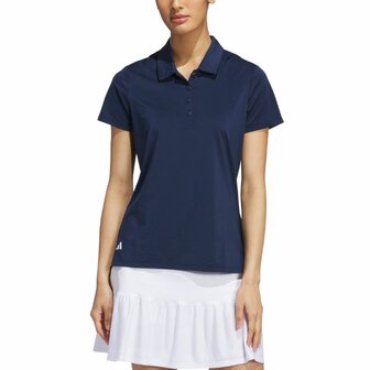 Adidas Ultimate C Dames Golfpolo Navy 