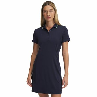 Under Armour Dames Korte Mouw Golfjurk Donkerblauw