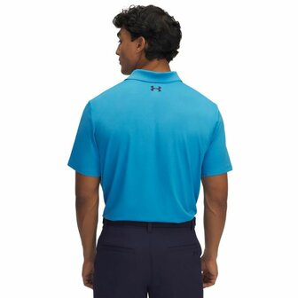 Under Armour Performance 3.0 Heren Golfpolo Turquoise