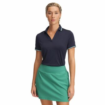 Under Armour Drive Dames Rib Polo Midnight Navy