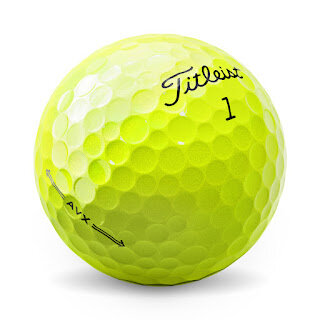 Titleist AVX Golfballen Geel 2022