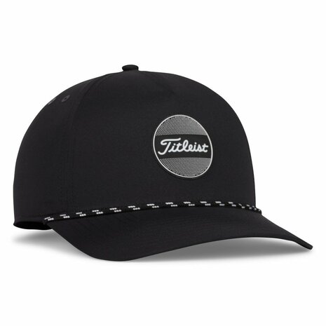 Titleist Boardwalk Rope Cap Black White