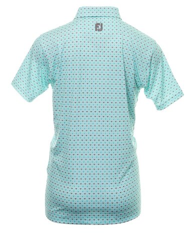 Golf Polo Men's Footjoy Half Moon Geo Print