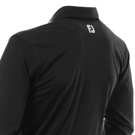 Footjoy Thermolite Golf Longsleeve Polo Zwart